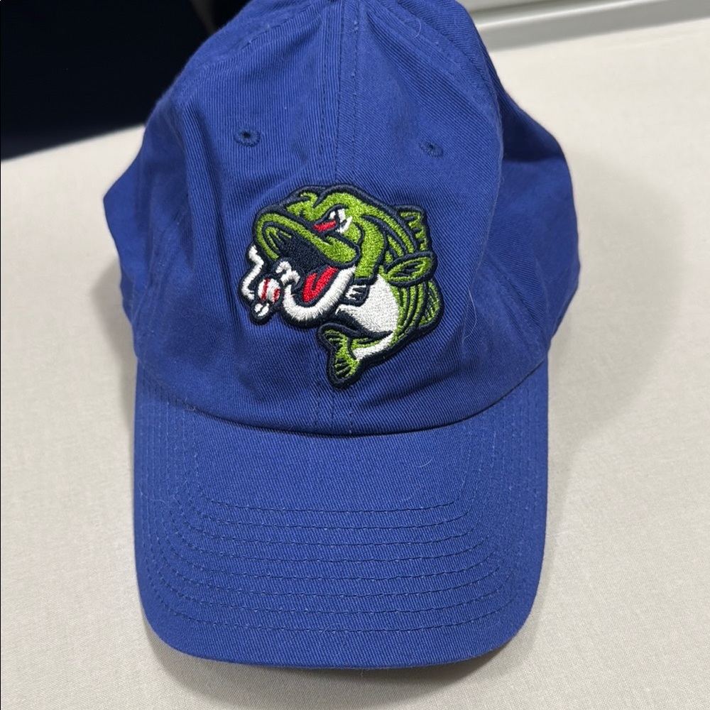 Gwinnett Stripers Blue Bass Embroidered Cap